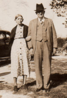 [My Great Grandmother and Great Grand Uncle.]